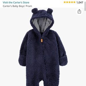 Carter’s Baby Boy Pram 🐻